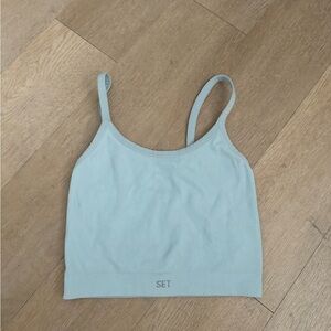 SET ACTIVE sculptflex crop body top
